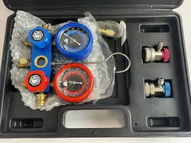 Ac293996 Matco Tools Deluxe Dual Aluminum Manifold Gauge Set #2 Ac293996 Matco Tools Deluxe Dual Aluminum Manifold Gauge Set #2