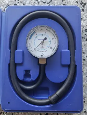 Measureman Ma104 Low Pressure Gas Test Kit Natural Lpg. New In Case
