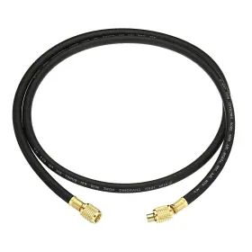 Metallixity 636939712280 1/4 Sae Refrigerant Charging Hose 4.9ft 800 Psi 4000 Black Metallixity 636939712280 1/4 Sae Refrigerant Charging Hose 4.9ft 800 Psi 4000 Black