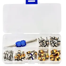 Mobling 733520920557 Car Air Conditioning Repair A/c Valve Core Kit And Ac Removal Install Tool #3