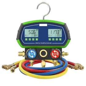 Mr Cartool 781159473364 Digital Manifold Dual Gauge Set Hvac Refrigeration Vacuum Pressure Temperatu Mr Cartool 781159473364 Digital Manifold Dual Gauge Set Hvac Refrigeration Vacuum Pressure Temperatu