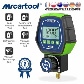 5673688242 Mr Mrcartool L202 Hvac Digital Refrigeration Manifold Gauge Vacuum Pressur Temperature Tester 5673688242 Mr Mrcartool L202 Hvac Digital Refrigeration Manifold Gauge Vacuum Pressur Temperature Tester
