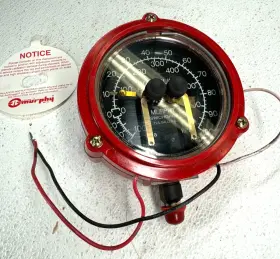 Oplfc-a-30v100 Murphy 05-70-1063 Swichgage Vacuum Pressure Gauge 30-0 Psi 0-100