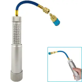 Nakao 788497991833 Car A/c Ac Oil And Dye Injector Refrigerant Tools With Snap Quick Coupler 1/4 #3 Nakao 788497991833 Car A/c Ac Oil And Dye Injector Refrigerant Tools With Snap Quick Coupler 1/4 #3