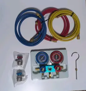 78-1550 Napa Cold Power Air Conditioning Manifold Gauge Set Very Nice
