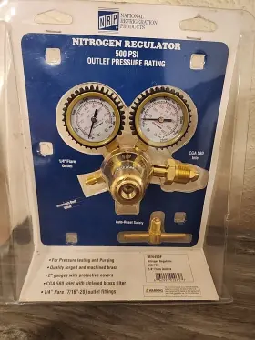 Nen450f National Refrigeration Products Nitrogen Regulator Nrp 0-500psi Brand New
