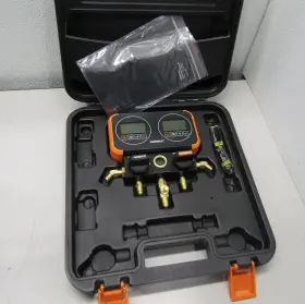 Navac N2d72 Manifold Gauge With Digital Display-n2d72