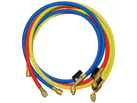 Navac Nh5sc Refrigerant Hoses 1/4 Inch Hvac Charging With Ball Valve Su