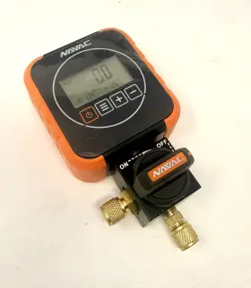 Navac Nrm1d01 Digital Manifold Gauge Hvac Refrigeration Great Condition