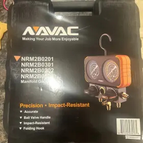 Navac Nrm2b0201 Manifold Gauge
