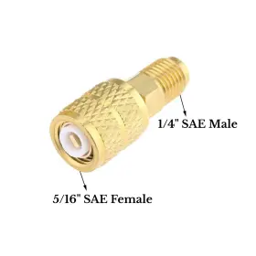 Niiyen 399435640150 R410a Adapter A/c 1/4inch Male To 5/16inch Female Saes Fit For R410 #2