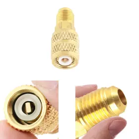 Niiyen 399435640150 R410a Adapter A/c 1/4inch Male To 5/16inch Female Saes Fit For R410 #3