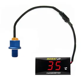 M12x1.5 Norxi R Motorcycle Oil Temperature Gauge Digital Meter Electronic