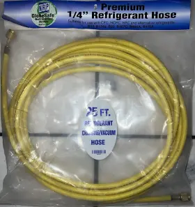 N300y Npr 25ft Refrigerant Charging Hose 1/4 Inch 800 Psi Made In Usa New/sealed