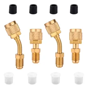 1028491 Nqeuepn R410a Mini Split Adapter Kit 2 Straight And Angled Refrigerant Hose