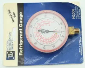 N2000 Nrp High Pressure Refrigerant Gauge New In Package
