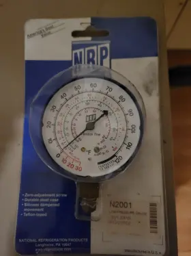 N2001 Nrp Low Side Refrigeration Pressure Gauge