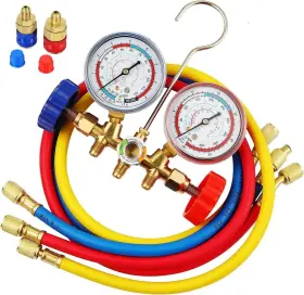 Oralys 192293001953 R134a Manifold Gauge Set 3 Way Ac Diagnostic For R12