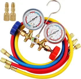 Oralys 956763279990 R410a Manifold Gauge Set 3 Way Ac Diagnostic For R2