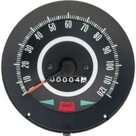 6481283 Ore Oer 1967 Pontiac Firebird 120mph Speedometer With Gauge Package Without Warning