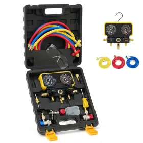 Orion Motor Tech 313094469425 Ac Manifold Gauge Set For R134a R12 R22 R502 Refrigerants Auto