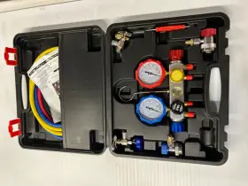 Orion Motor Tech 602105727723 Diagnostic Manifold Gauge And Hose Set #2
