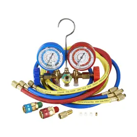 Orion Motor Tech 719868893869 Air Conditioner Manifold Gauge Set Ac A/c Charging Hose Hvac Kit For Car Usa #3