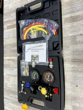 Orion Motor Tech Mpndmg2017-20 Omt Ac Manifold Gauge Set F R410a R134a Refrigeration Charging 4 Way