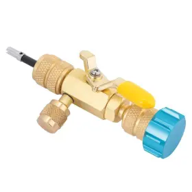 Oumefar 757736425868 Valve Core Remover Installer Brass With Dual Size 1/4 Inch 5/1