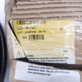 285-8-bx Parker Hannifin 50ft Low Pressure Rubber Refrigeration Ac Hose 13/32 Inch Id 500psi #2