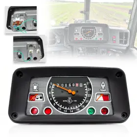 C5nn10849l Parts World Usa Pw30-011 Cluster Assembly Gauge Fits Ford Tractor 5000 2000 3000 3400 4000