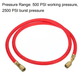 Pta220810tt0527 Patikil 1/4 Sae Refrigerant Charging Hose 3.9ft 500psi Hvac For Air Con #3