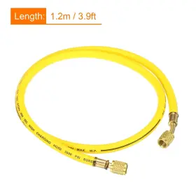 Pta220810tt0535 Patikil 1/4 Sae Refrigerant Charging Hose 3.9ft 600psi Hvac For Air Con #2 Pta220810tt0535 Patikil 1/4 Sae Refrigerant Charging Hose 3.9ft 600psi Hvac For Air Con #2