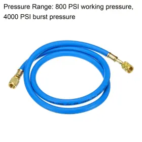 Pta220810tt0539 Patikil 5/16 Sae To 1/4 Refrigerant Charging Hose 3.9ft 800psi Hvac #3