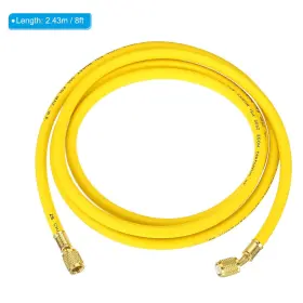 Pta230518tt000763 Patikil 1/4 Sae Refrigerant Charging Hose 8ft 500 Psi 2500 Manifold Gaug #2 Pta230518tt000763 Patikil 1/4 Sae Refrigerant Charging Hose 8ft 500 Psi 2500 Manifold Gaug #2