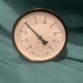 Pb Heat 51769 1 Peerless Steam Gauge With Internal Siphon 30-30# Ctnd 4 Inch Dial