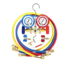 Pb Motor Tech 445035718736 3-way Ac Manifold Gauge Set For R134a R12 R22 R502
