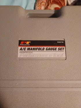 W89730 Performance Tool Pt A/c Manifold Gauge Set Brand New