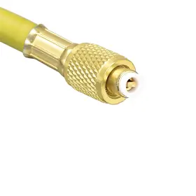 Peroup 617662171629 1/4 Sae Thread Connector 1.5m Length 500psi Charging Hose Tube Yellow