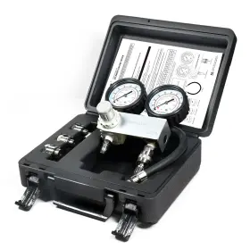 St168132 Pesiko Cylinder Leak Tester Kit Dual-gauge 0-100psi/700kpa Locate Sources Fit