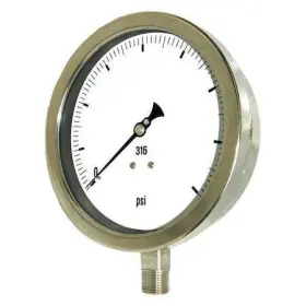 6001-4la Pic Gauges Vacuum Gauge Heavy Duty 6 In 30-0 Hg