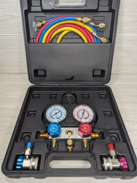 60806 Pittsburgh Ac Manifold Gauge Set Automotive