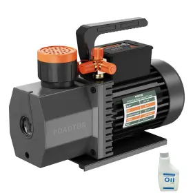Vp-2s-500 Poadtor Poadotr 2-stage Vacuum Pump Hvac 5cfm For R12 R22 R134a R410a H