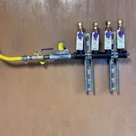 325-3l Proflo Natural/propane Gas 4 Port Manifold With Maxitrol Regulator And Shutoff #2