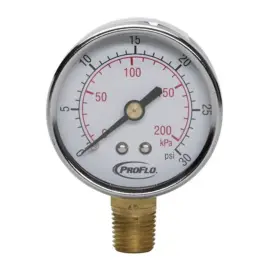 Proflo 781889223901 Pfpg100k 2 Inch Pressure Gauge 0-100lb