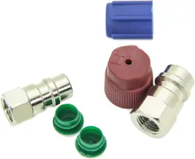 Qdjune 313041586588 R12 To R134a Ac Fitting Adapter Kit Conversion R22 R13 #2 Qdjune 313041586588 R12 To R134a Ac Fitting Adapter Kit Conversion R22 R13 #2