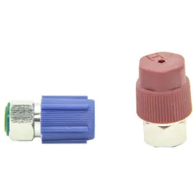 Qdjune 424510045412 R12 To R134a Ac Fitting Adapter Kit Conversion R22 #3