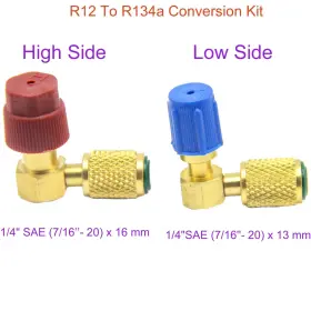 Qdjune 424510046808 R12 To R134a Ac Fitting Adapter Kit Conversion Quick Coupl #2 Qdjune 424510046808 R12 To R134a Ac Fitting Adapter Kit Conversion Quick Coupl #2