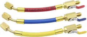 Qdjune 689738149122 3pcs Hvac Low Loss Fittings Set R134a R410a R22 R12 Ball Valve With Charging Qdjune 689738149122 3pcs Hvac Low Loss Fittings Set R134a R410a R22 R12 Ball Valve With Charging