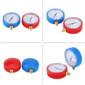 Lus2gz1rxu3o Qiilu Air Conditioner Pressure Gauge Pair Of R410a R134a R22 Refrig #2
